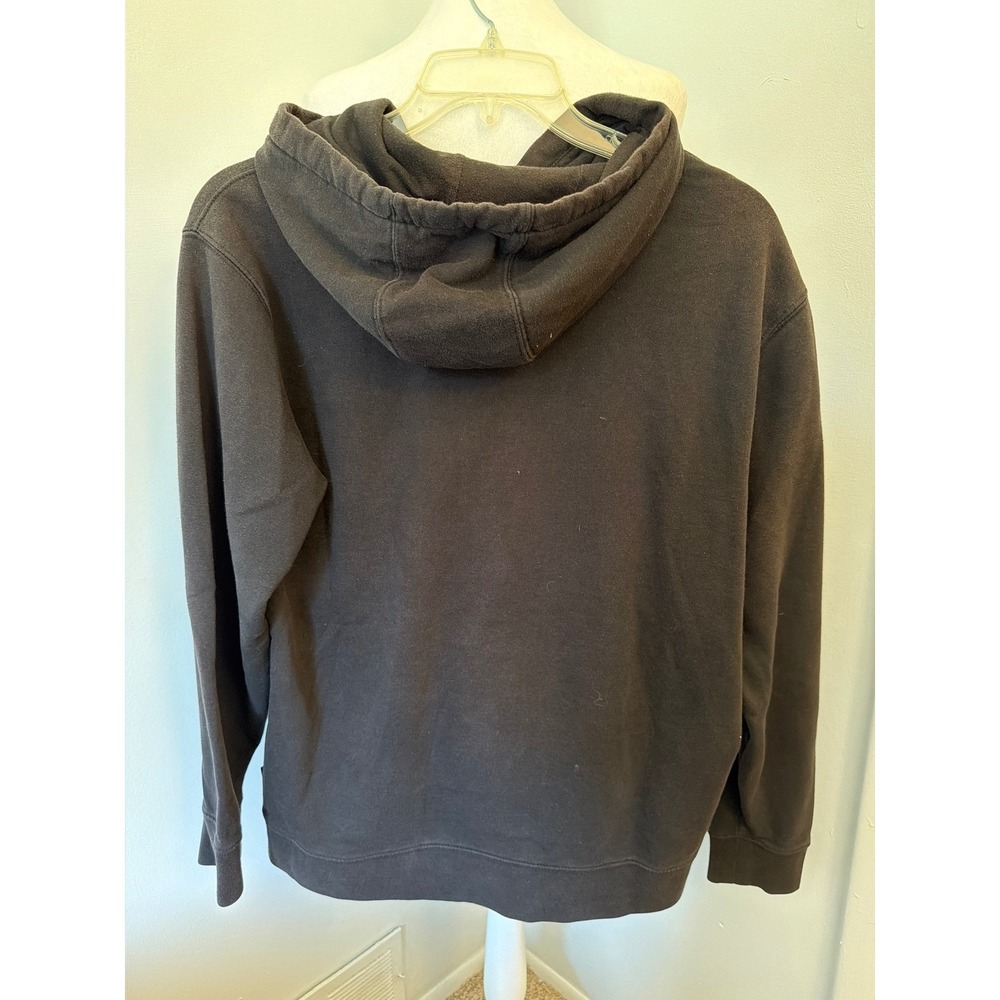 Vans Mens Black Waffle Toaster Graphic Hoodie Sweatshirt Off The Wall - Picture 4 of 9